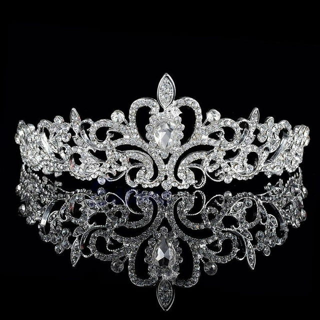Wedding Bridal Crystal Rhinestone Hair Crown Headband Headwear;Wedding Bridal Crystal Rhinestone Hair Crown Headband Headwear