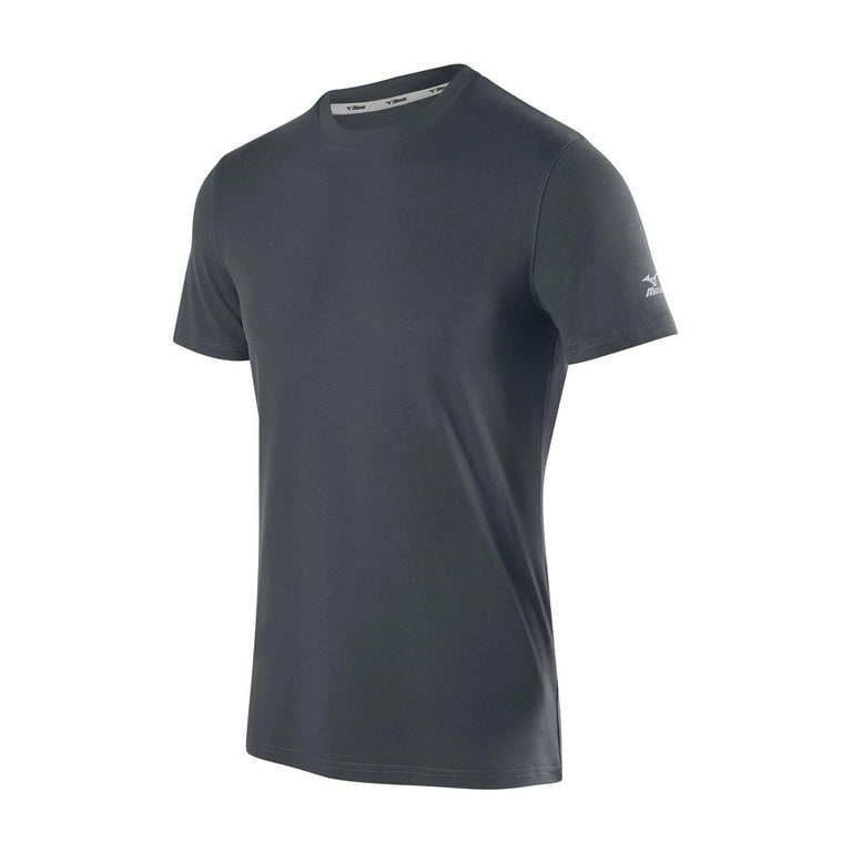 Mizuno Men s Volleyball Attack Tee Shirt 2.0 Size Extra Extra Large Charcoal 9292 Walmart