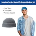 thumbnail image 2 of Beanie Wool Fashion Keep Warm Fleeced Hat Multipurpose Winter Breathable Sports Caps, 2 of 6
