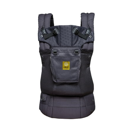 LILLEbaby Airflow Baby Carrier - Charcoal (Best Baby Carrier For Short Torso)