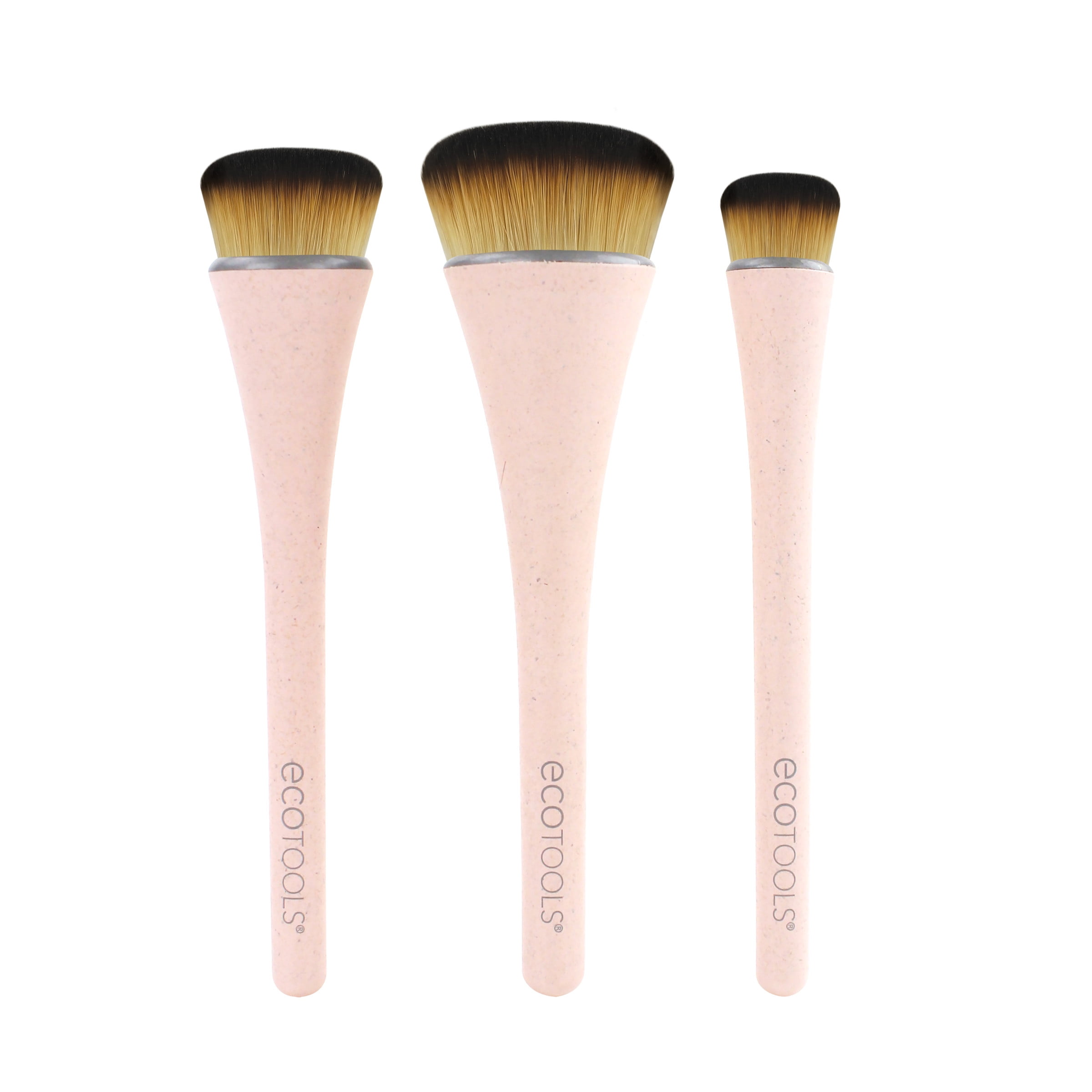 EcoTools 360 Ultimate Blend Makeup Brush Kit, 3 Piece Set