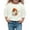 White, variant on Big Girls Pumpkin Skeleton Bat Ghost Sweatshirt Cute Print Long Sleeve Crewneck Pullover Kids Top Fall Winter School Outing Clothing Orange Size 9-10T