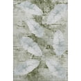 thumbnail image 2 of Addison Rugs Mayfield Premium Machine Washable Transitional Floral Aloe Rectangle Rug, 8' x 10', 2 of 6