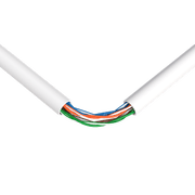 1000ft Cat5e Solid 24AWG Ethernet Network Cable – UTP Unshielded Bulk LAN Copper Clad Aluminum Wire Pull Box for Internet, Router, Switch, PC, White