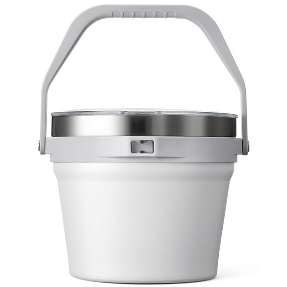 COKTIK 7L Insulated Ice Bucket with Lid,Double Wall Vacuum Stainless Steel Beverage Bucket Keeps Frozen Longer,Holds 6 Longnecks or 3 B