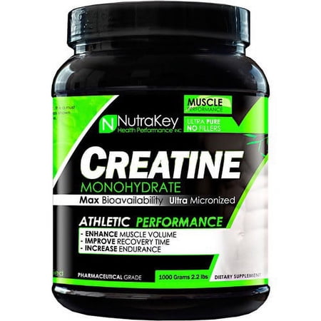 Nutrakey Creatine Monohydrate - 1000 grams