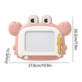 thumbnail image 7 of Magnetic Drawing Board Toddler Toys, Cute Crab Erasable Doodle Sketching Writing Pad, Educational Learning Kids Toys(Blue, 10.9 x 7.9 in), 7 of 7