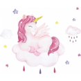 thumbnail image 1 of KAIYANG Pegatinas de pared con dibujos de unicornios y nubes para el hogar, habitación de niños, guardería, bricolaje, 1 of 5