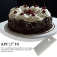 thumbnail image 3 of Stainless Steel Cake Scraper Cream Icing Smoothers Teeth Edge Cakes Decorating Sugar Craft Baking Accessory Household Tools 15*9.8cm Type 1, 3 of 9