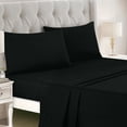 thumbnail image 6 of 9-Piece Green Black Comforter Set, Soft Camo Geometric Stitched Lightweight Bed in a Bag with Comforter & Sheet Set for All Seasons, King Size, 6 of 8