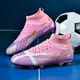 thumbnail image 4 of Botas de fútbol profesionales para hombres y mujeres, zapatos de entrenamiento de hierba, transpirables, superventas, estudiantes de alta calidad, Unisex, nuevo, 4 of 5