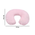 thumbnail image 2 of Hukapapa Funda de almohada de lactancia Minky Dot súper suave Funda de almohada de lactancia multiusos Rosa, 2 of 5