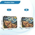 thumbnail image 4 of FORMRS 13"-13.3" Laptop Sleeve Protective Case Soft Carrying Quilted Computer Bag Cover, Starry Pizza, 4 of 7