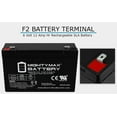 thumbnail image 5 of 6V 12AH F2 Battery Replacement for Caterpillar 589, 350, 578, 5 of 7
