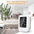 thumbnail image 4 of Smart 7 in 1 Air Quality Monitor with PM2.5, CO2 Detector with Alarm, 4 of 5