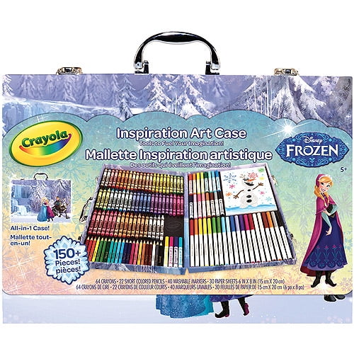 frozen crayola art case