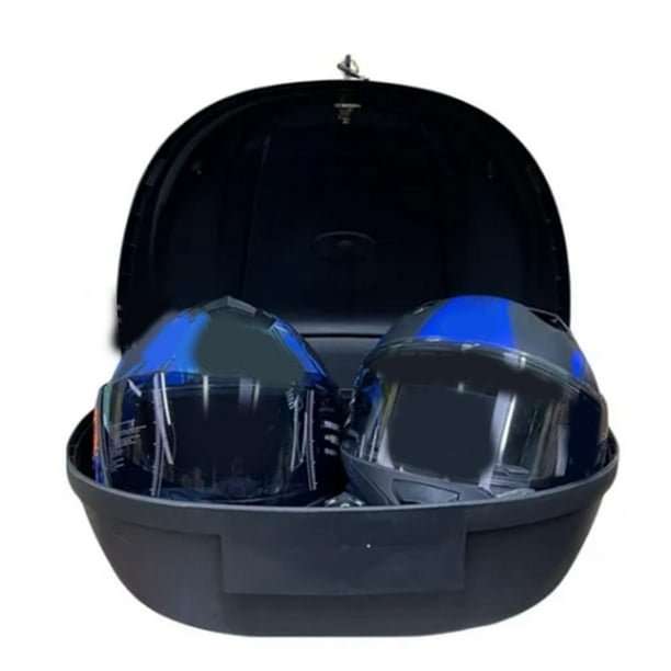 Caja superior trasera Bling Bling Maletero trasero de motocicleta Universal impermeable 52L