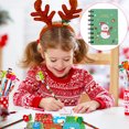 thumbnail image 4 of Cuaderno de bolsillo de Navidad Mini cuaderno portátil planificador de Navidad para estudiantes, 4 of 5