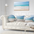 thumbnail image 1 of Design Art - White Waves Kissing Beach Sand, 1 of 3