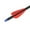 Red, variant on Rubber Feather, Rubber Feather, Universal 50PCS 25g for Various Heads Archery Accessory DIY Tool Adult Children Outdoor Use Red,Green,Yellow,Blue
