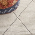 thumbnail image 6 of SAFAVIEH Casablanca Constance Diamond Wool Area Rug, Beige, 8' x 10', 6 of 8