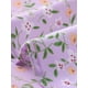 thumbnail image 5 of VESTIDO FLORAL DE MANGA LARGA CUELLO EN V PLEATADO Y FLUIDO DE VERANO S LILA CLARO, 5 of 5