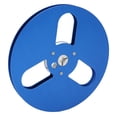 thumbnail image 2 of Carrete vacío de 1/4 y 7 pulgadas, carrete de recogida de pieza de máquina con apertura de aleación de aluminio de 3 orificios para TEAC, 2 of 8