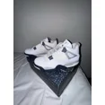 thumbnail image 4 of Ni - ke Air Jordan 4 Retro White/Midnight Navy, 4 of 5