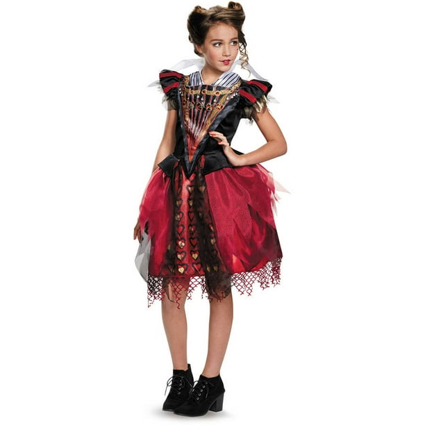 Red Queen Tween Halloween Costume - Walmart.com - Walmart.com