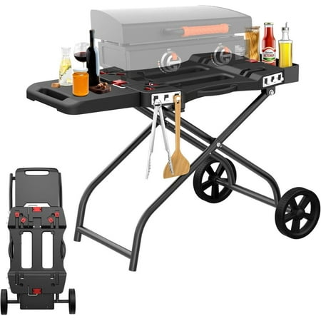 RYTZ Portable Grill Cart for...