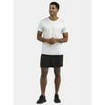 thumbnail image 6 of Athletic Works Men's and Big Men's Cotton Active Tee, Sizes XS-5XL and Tall Sizes, 6 of 9