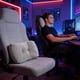 thumbnail image 1 of Cojín ergonómico de cintura Almohada lumbar - Respaldo mullido, cojín para siestas para silla de oficina, silla de coche, sofá - lleno completo, portátil, para uso multiescenario, 1 of 6