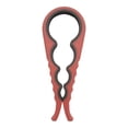 thumbnail image 4 of Handy Housewares 4-in-1 Multi-Size Easy Grip Jar Lid Gripper / Bottle Top Opener - Great for Seniors or Arthritic Hands, Pastel Pink, 4 of 4
