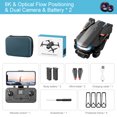 thumbnail image 3 of RC Drone Drone Quadcopter 8K Dual Camera Brush Motor Posicionamiento de flujo óptico Hugtrwg Para estrenar, 3 of 8