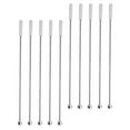 Miangastore 10 Stainless Steel Coffee Stir Sticks for Hot & Cold Drinks
