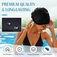 thumbnail image 3 of Large Swimming Cap, Suitable for Men and Women, Specially Designed Swimming Cap, Suitable for Very Long and Thick Curly Hair and Braids, Keep Hair Dry, 3 of 6