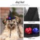 thumbnail image 3 of GOOHOCHY Sombrero decorativo con diseño de rosa y encaje para mascotas, ideal para fiestas de Halloween, festivales y disfraces de perros (negro), 3 of 8