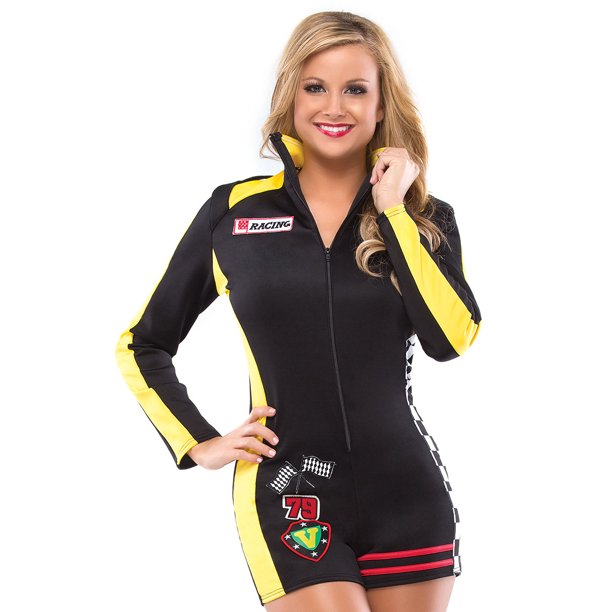 Coquette Sexy Womens Racing Race Car Driver Halloween Costume Walmart Com Walmart Com