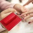 thumbnail image 4 of Cojín para decoración de Uñas Macarena Almohada de reposabrazos de manicura profesional rojo, 4 of 7