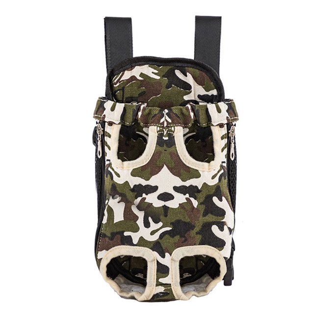 Mochila transportadora de mascotas, ajustable, frontal, para gatos y perros, bolsa de viaje, fácil de ajustar para viajes, senderismo y acampadas.