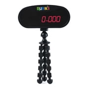 Rubik’s Cube, Mini Timer Display & Stand, Includes Case, Clear Display Device & Adjustable Stand for At-Home Speedcubing Practice, Brain Teaser Puzzle for Adults, Fidget Toy for Kids, Ages 8 & Up