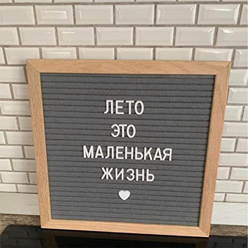Felt Letter Message Board 340 Letters,Letter Board Sign with Stand, 10X10 Inch for Baby & Pregnancy Announcement Sign,for Party Home Decor