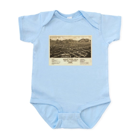 CafePress - Buena Vista Infant Bodysuit - Baby Light Bodysuit, Size Newborn - 24 Months