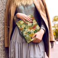 thumbnail image 5 of HELLHERO Oil Painted Floral PU Leather Bible Cover, Large Capacity Zippered Carrying Case for Church Prayer and Daily Study, 5 of 12