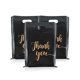 thumbnail image 3 of 50pcs Black 'thank You' Gift Packaging Bags, 3 of 4