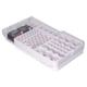 thumbnail image 1 of Soporte De Batería, Caja De Almacenamiento De Batería Tapa Transparente Práctica Fuerte Acolchado Suave Para Cocinas, 1 of 8