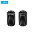 thumbnail image 3 of Uxcell 45# Carbon Steel Threaded Repair Insert Nut, 3pcs M8x1.25 to M12x1.75 Thread Sleeve Reducing Nut Adapter 20mm, 3 of 6