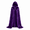purple, variant on Cloak with Hood Halloween Costume Velvet Cape Witch Vampire Outfits Halloween Costumes for Women Men Black