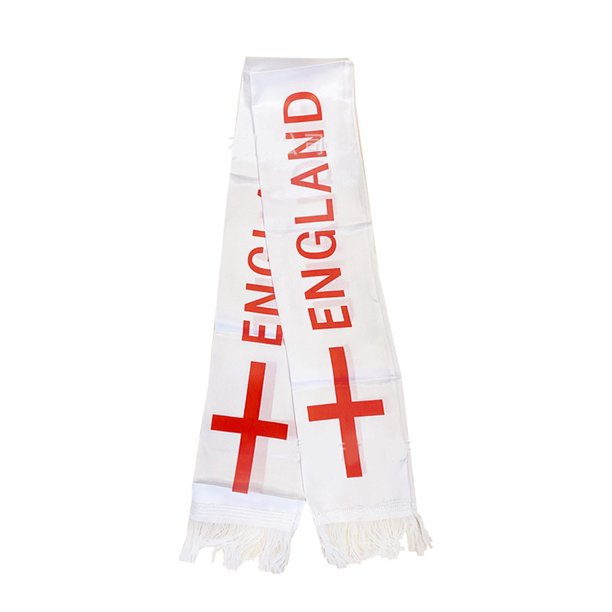 Bufanda De La Copa De Fútbol Fútbol americano Pañuelo para la cabeza de la Copa de fútbol Pancartas que animan Bufanda Fiesta conmemorativa (Inglaterra) Tmvgtek Para Estrenar