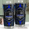 thumbnail image 2 of Police Tumbler 20oz Police Gifts for Men Police Officer Stainless Steel Insulated Tumblers Coffee Travel Mug Cup Gift for Birthday Christmas, 2 of 6